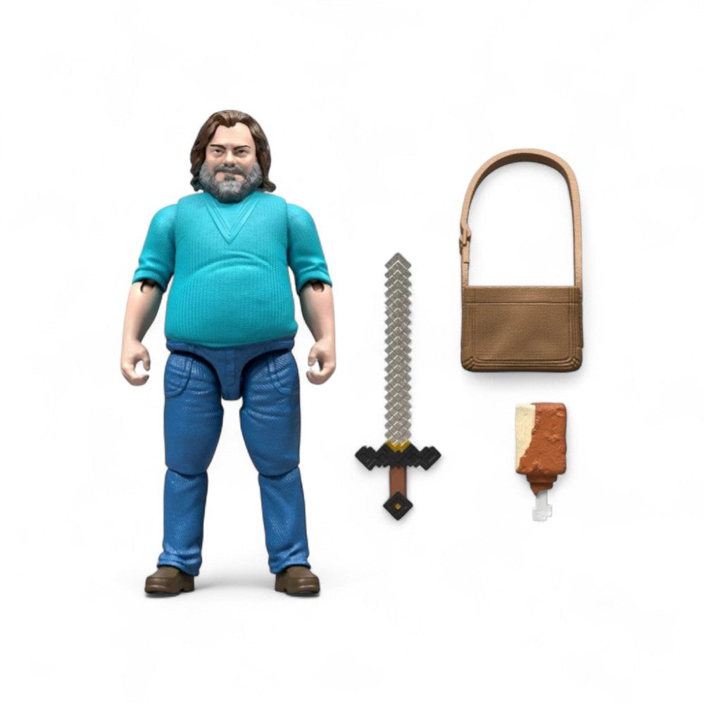 Minecraft Movie Steve & Accesorios