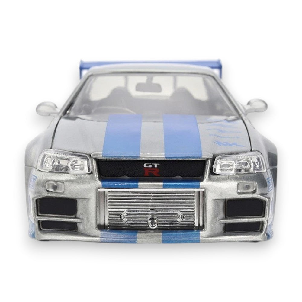 Fast & Furious Brian's Nissan Skyline GT-R R34 25th Anniversary 1/24