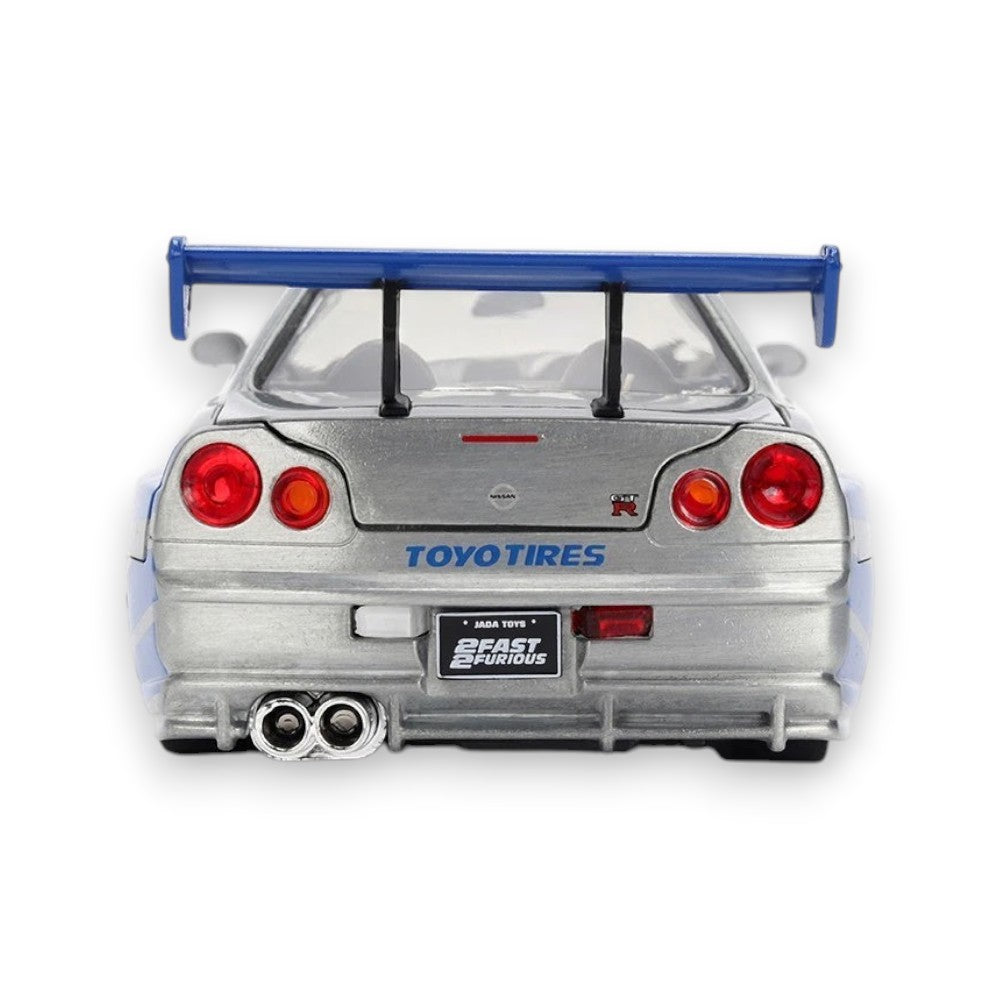 Fast & Furious Brian's Nissan Skyline GT-R R34 25th Anniversary 1/24