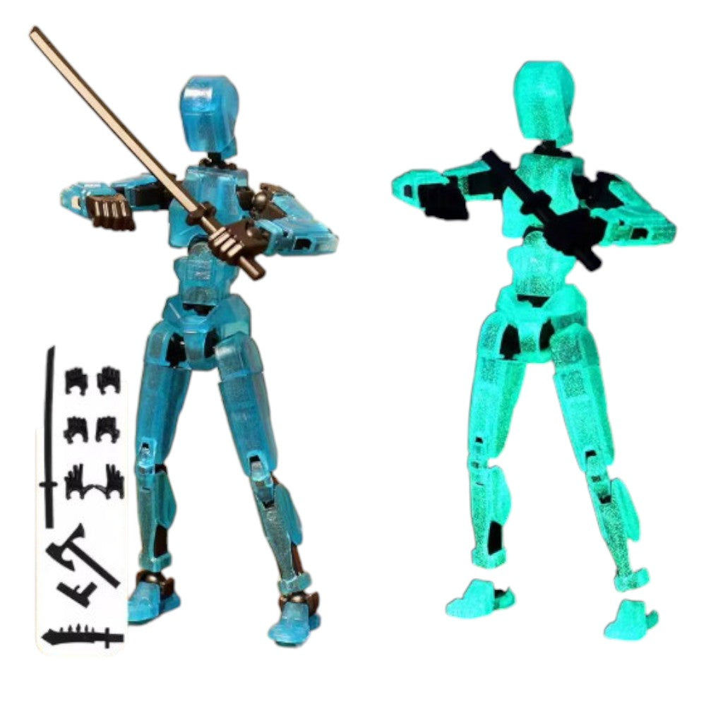 Robot 3D Glow in the Dark Model Kit