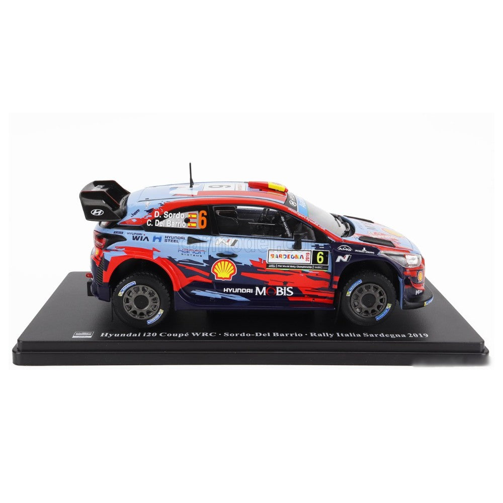 Hyundai i20 WRC #6 Rally Italia 2019 Dani Sordo - Carlos del Bario 1/24