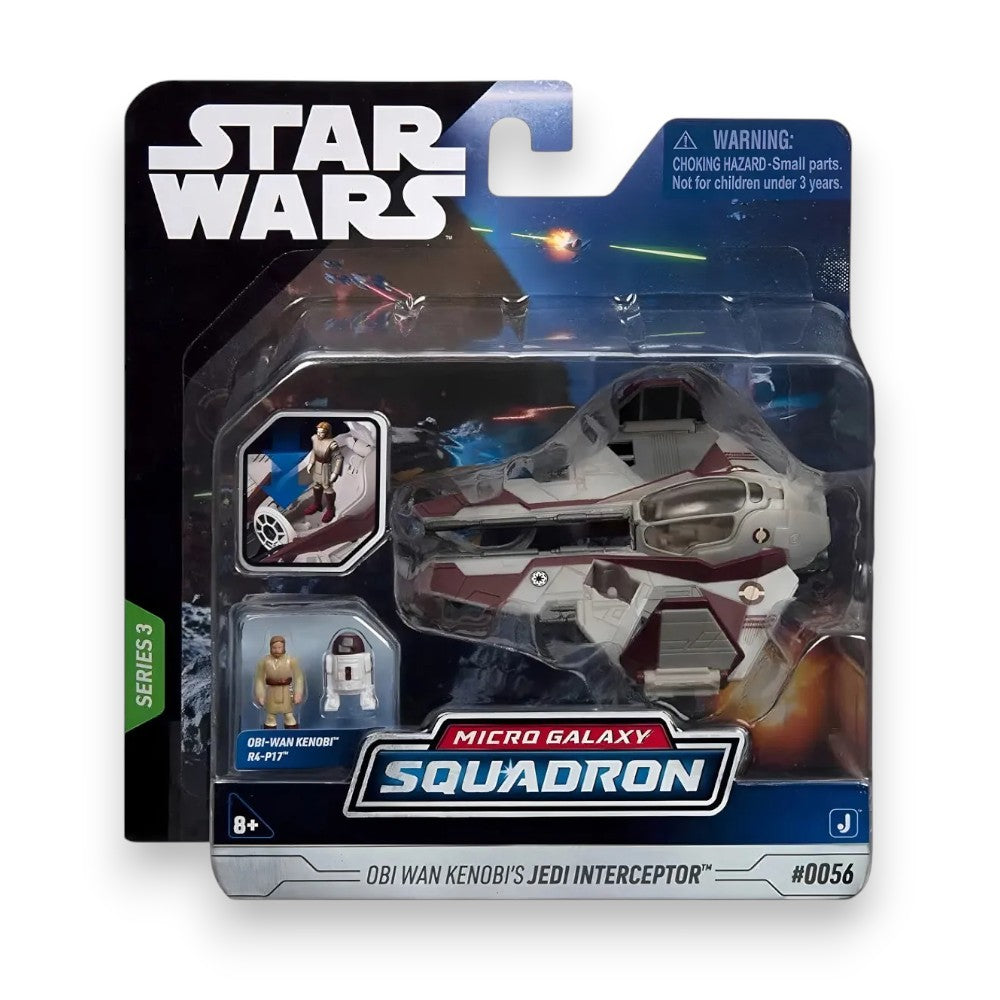 Star Wars Micro Galaxy Squadron Obi-Wan's Jedi Interceptor Armada Edition