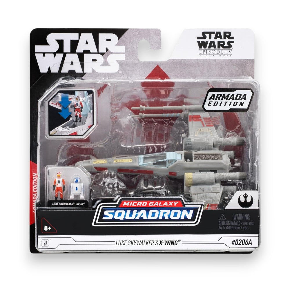 Star Wars Micro Galaxy Squadron Luke Skywalker's X-Wing Armada Edition