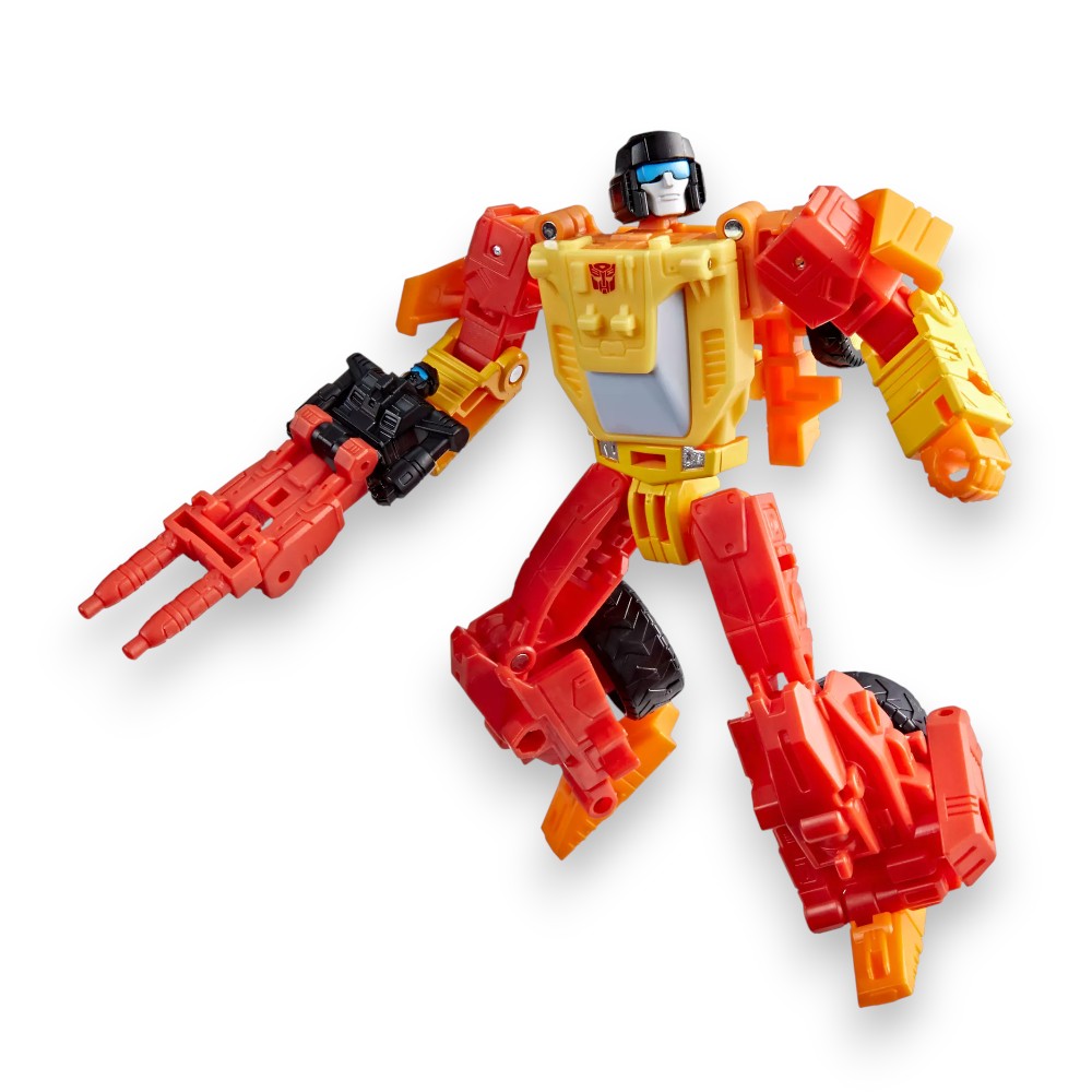 Transformers Age of the Primes Deluxe Class Targetmaster Sureshot