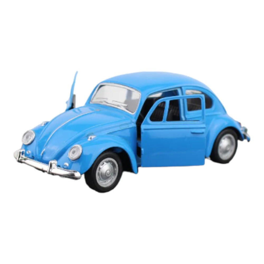 Volkswagen Escarabajo Azul Luces y Sonido 1/30