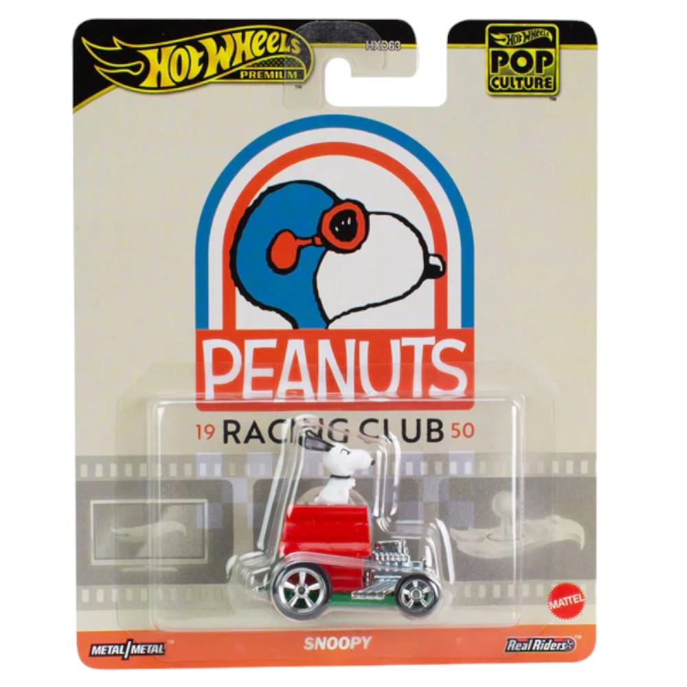Hot Wheels Peanuts Racing Club 50 - Snoopy 1/64