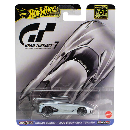 Hot Wheels Gran Turismo 7 - Nissan Concept 2020 Vision GT 1/64