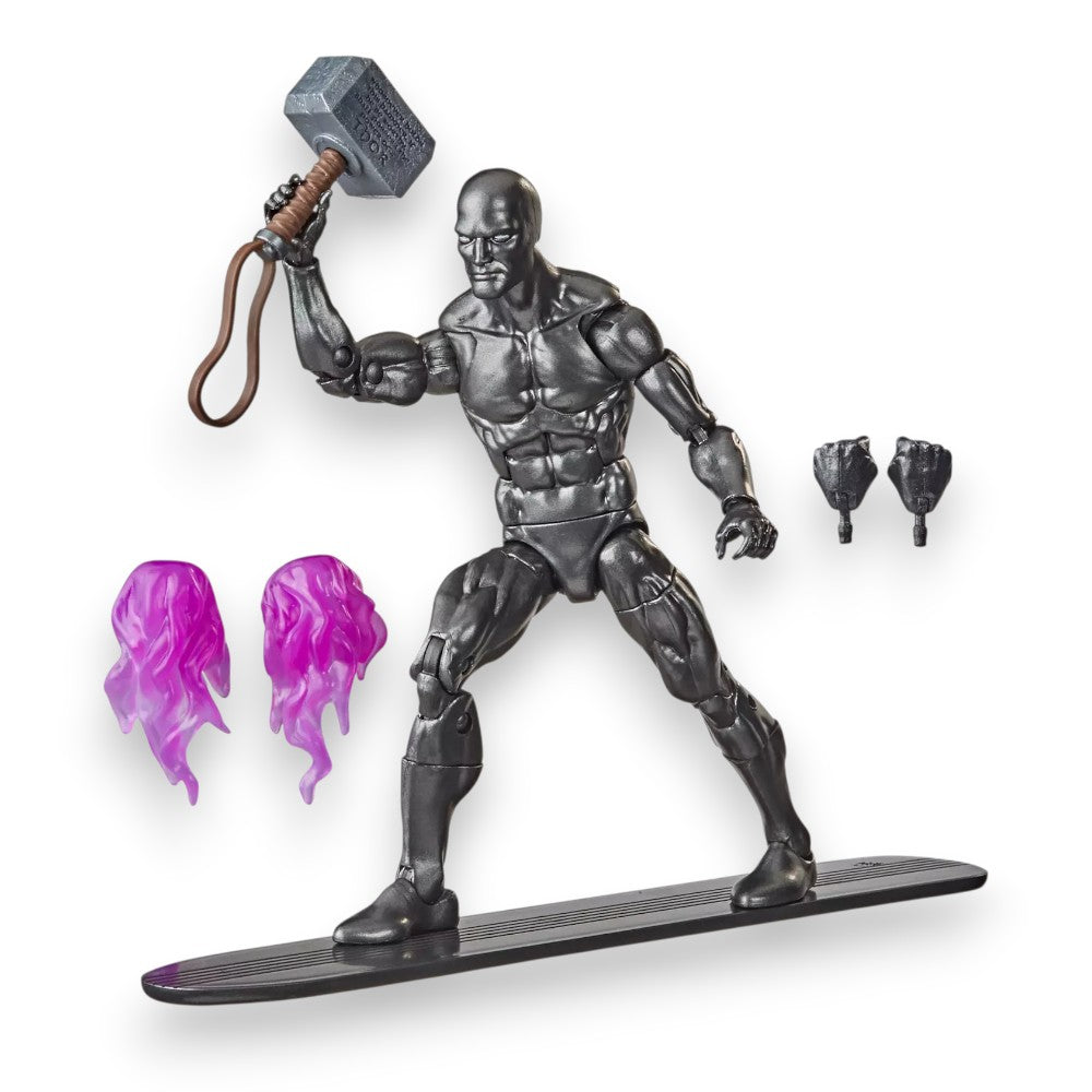 Hasbro Marvel Legends Series Silver Surfer With Mjolnir