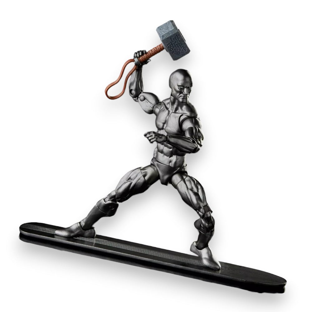 Hasbro Marvel Legends Series Silver Surfer With Mjolnir