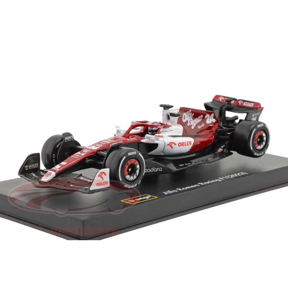 F1 Alfa Romeo C42 #24 Barein GP 2022 - Zhou Guanyu c/Piloto 1/43