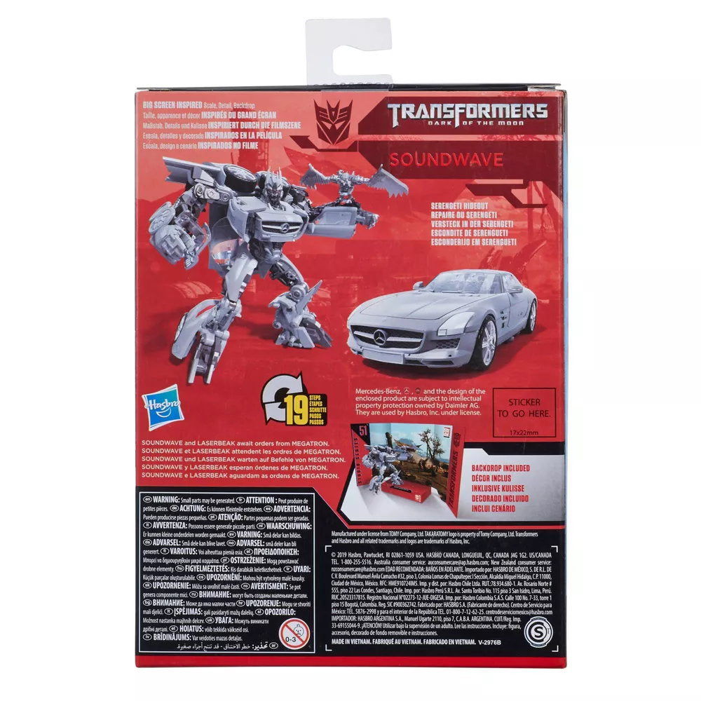 Transformers Studio Series Deluxe Soundwave