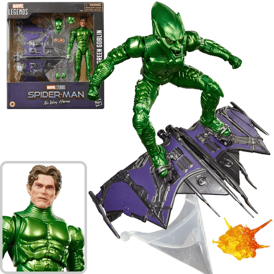 Marvel Legends Spider-Man: No Way Home Green Goblin & Glider Set