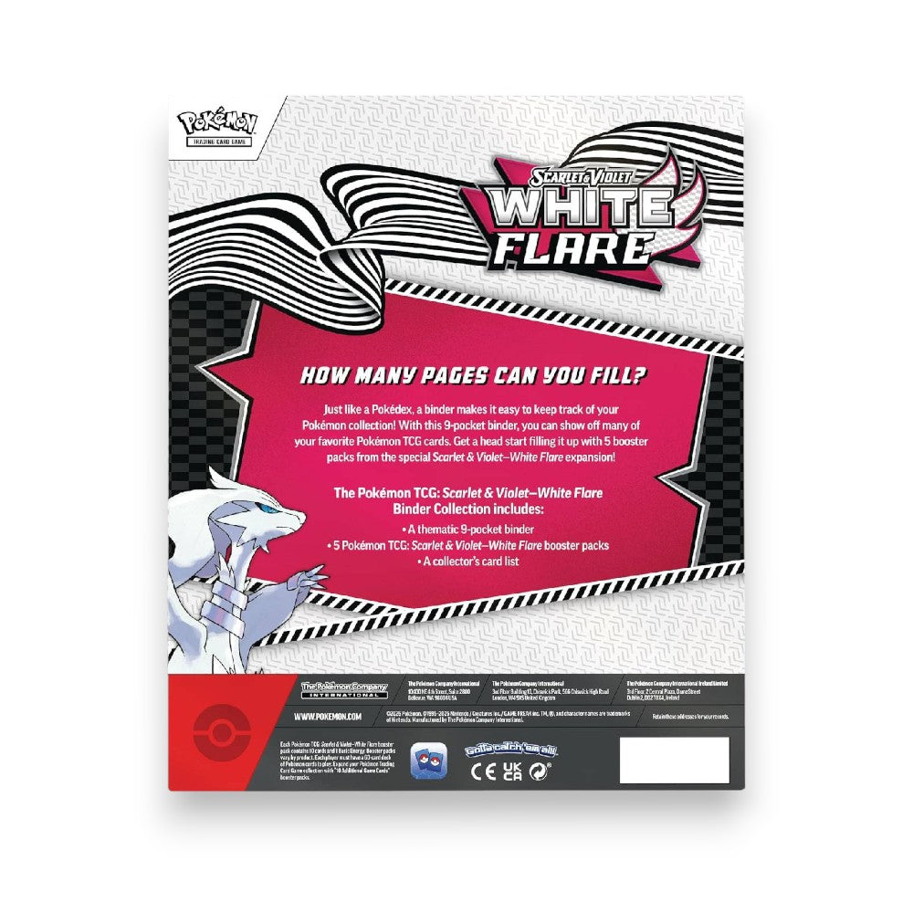 Pokémon TCG: Scarlet & Purple - White Flare Binder Collection English