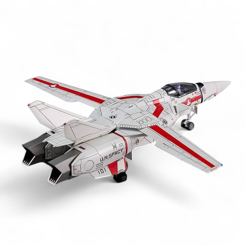 PLAMAX PX06 VF-1J Fighter Valkyrie Vermillion Hikaru Ichijo Ver. Model Kit 1/72