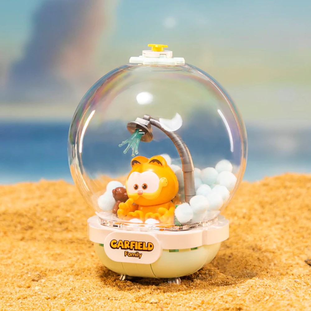 Bloques de Constucción Garfield Crystal Ball Series Cozy Bath
