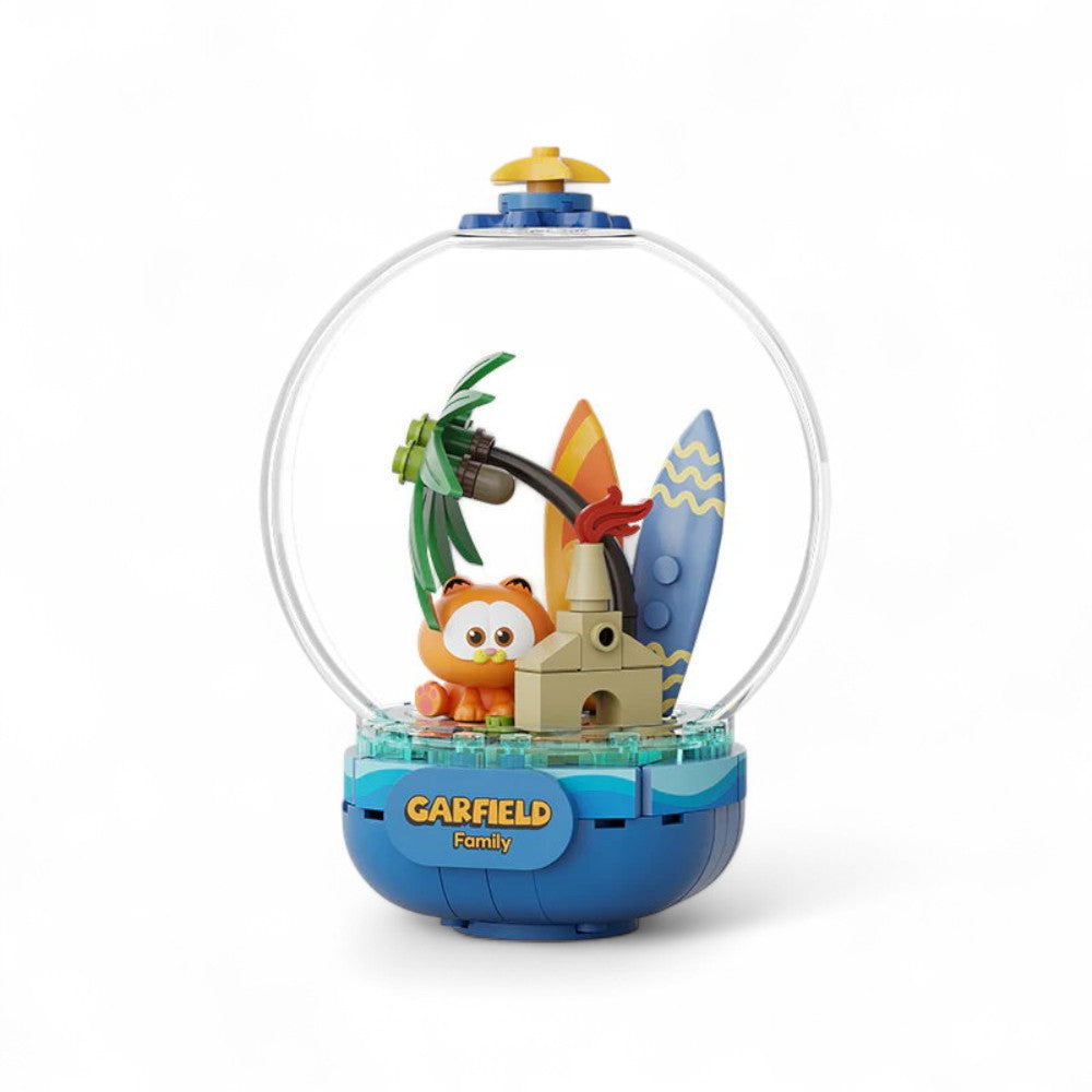Bloques de Constucción Garfield Crystal Ball Series Chill Island