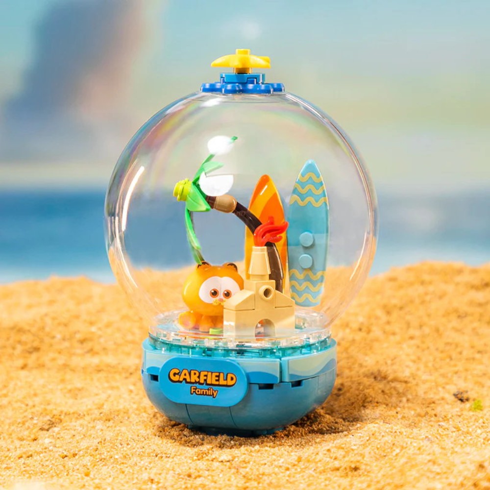 Bloques de Constucción Garfield Crystal Ball Series Chill Island