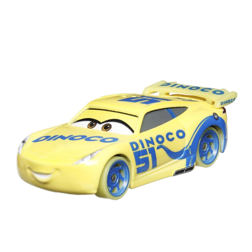 Disney Pixar Cars Glow Racers - Dinoco Cruz Ramirez 1/55