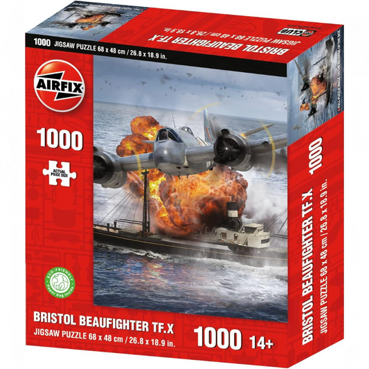 Airfix - Bristol Beaufighter TF.X Rompecabezas 1000 Piezas