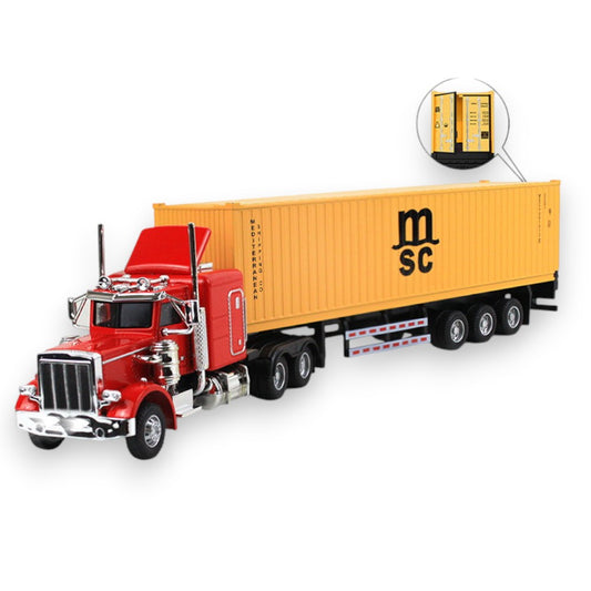 Camión Container Kenworth Rojo Msc 1/43