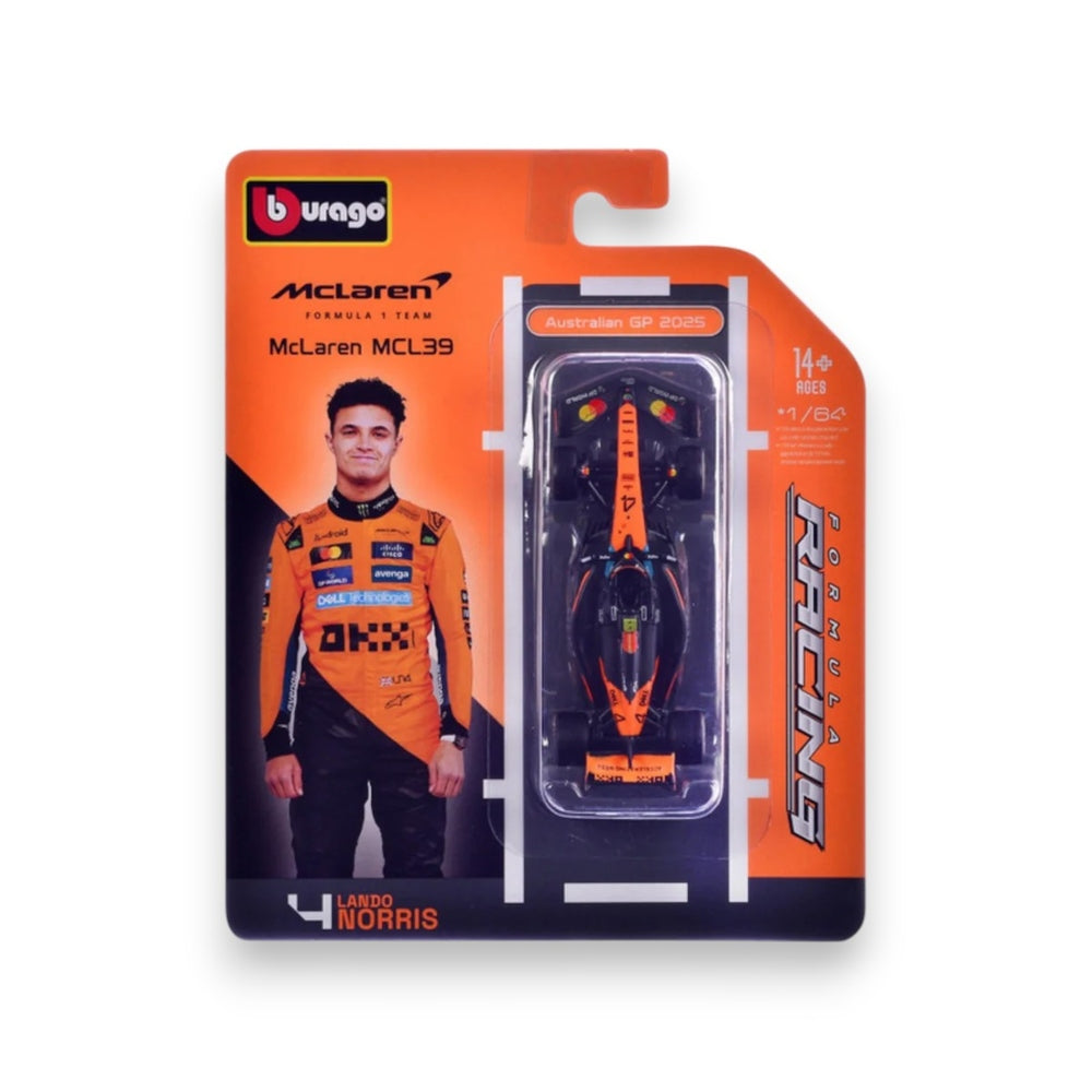 F1 McLaren MCL39 #4 Australian GP 2025 - Lando Norris 1/64