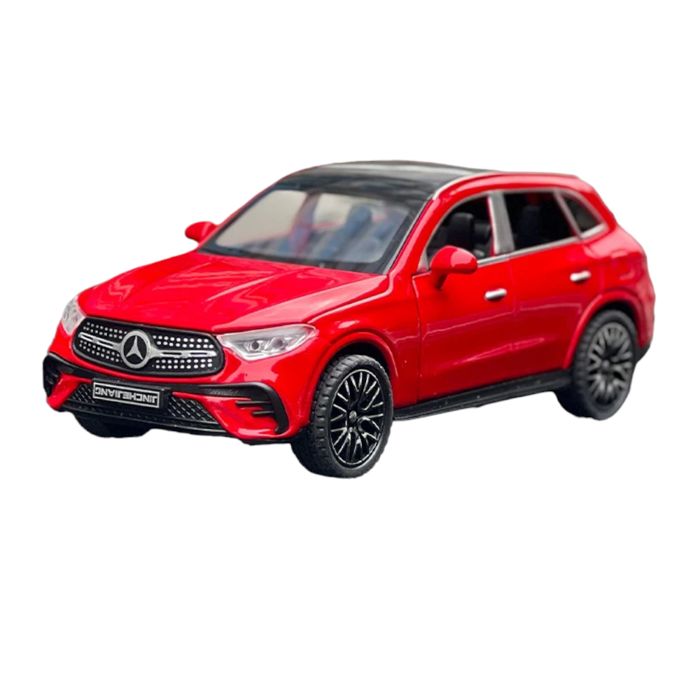 Mercedes-Benz GLC SUV Rojo Luces y Sonido 1/32