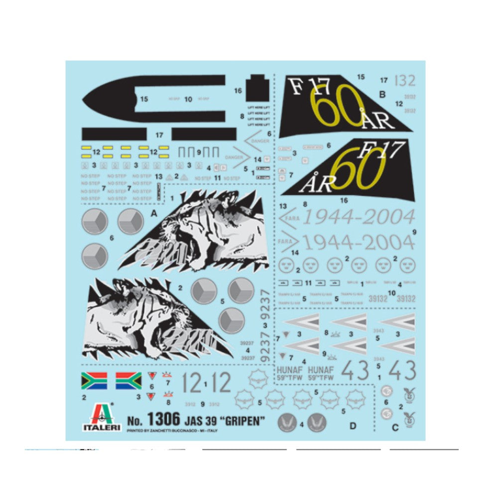 JAS 39 Gripen Model Kit 1/72