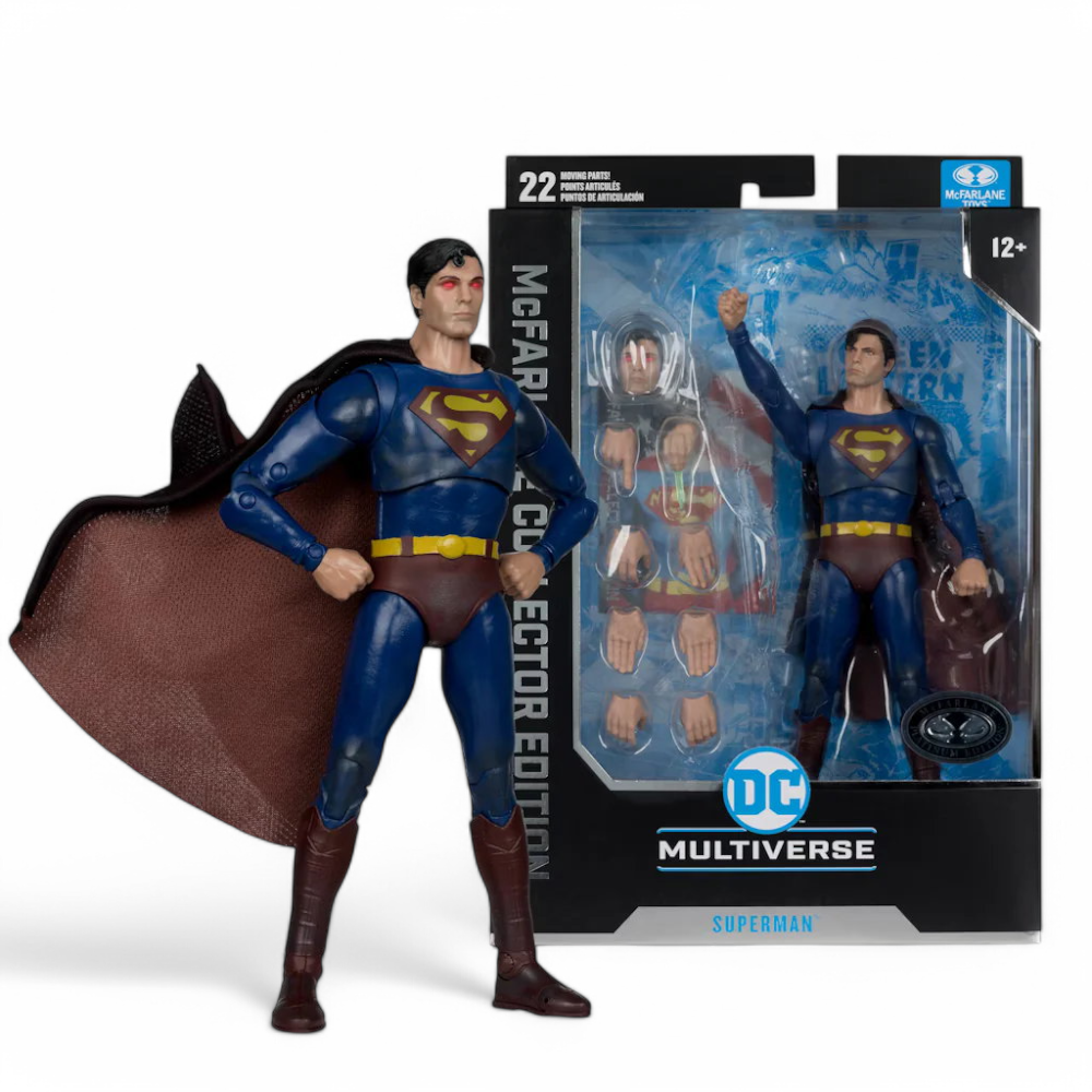 DC Multiverse Superman: The Movie 1978 - Superman Christopher Reeve Platinum Version