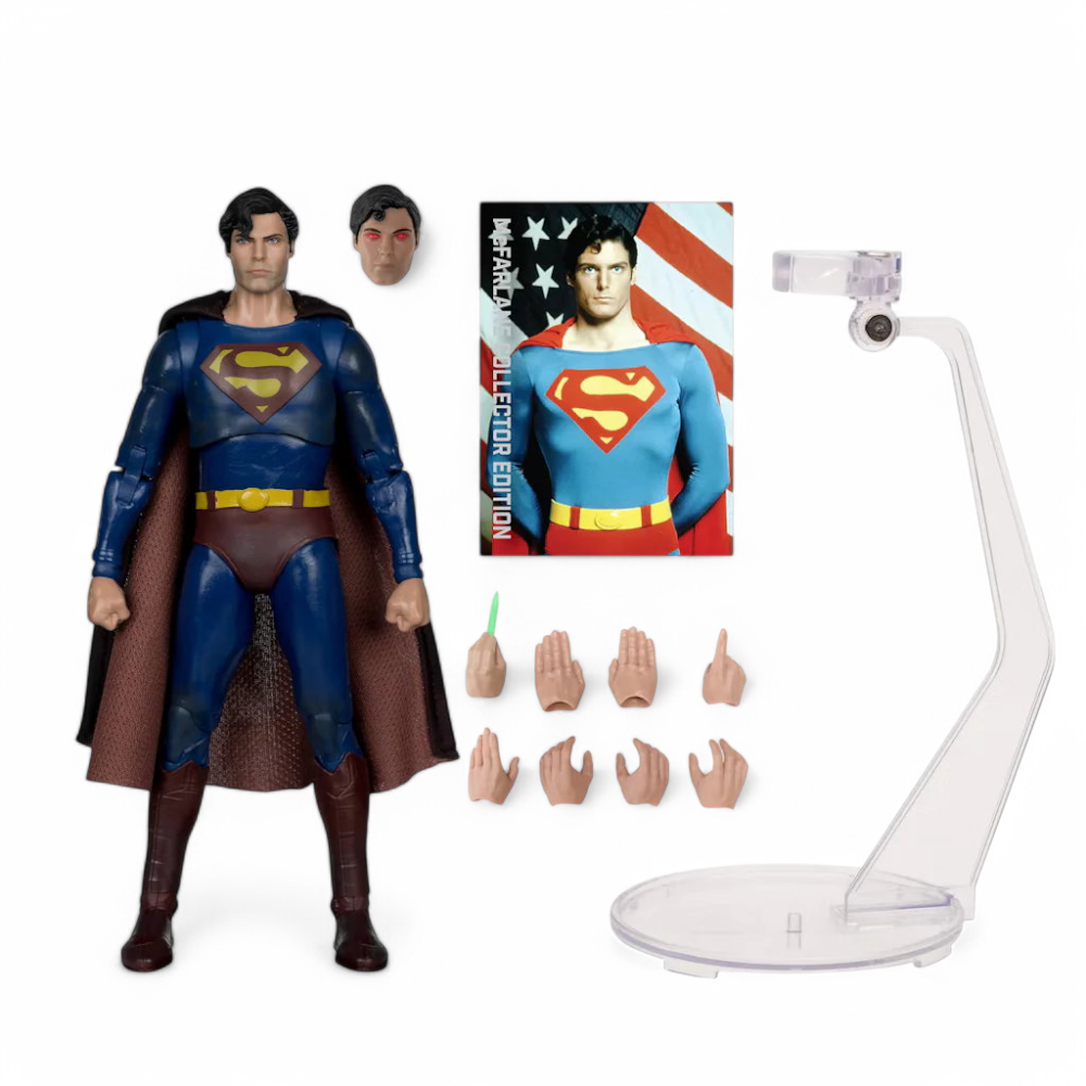 DC Multiverse Superman: The Movie 1978 - Superman Christopher Reeve Platinum Version