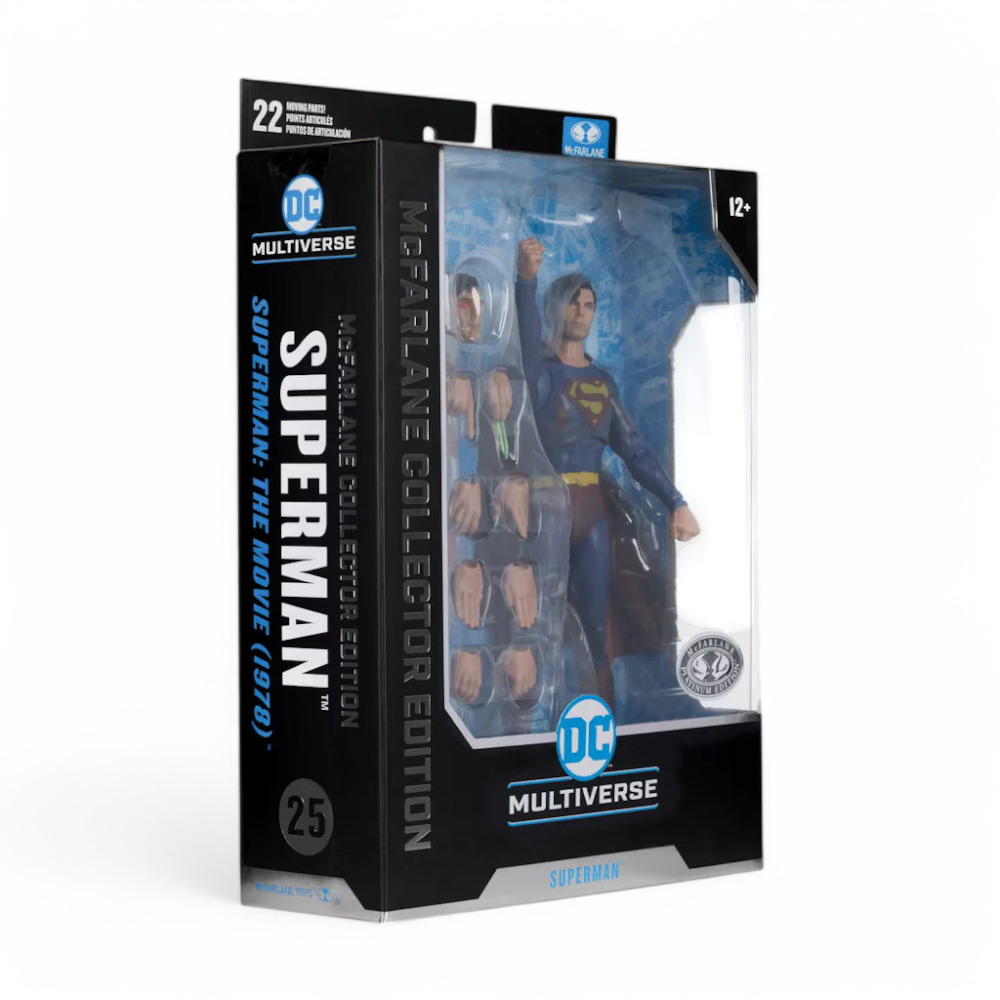 DC Multiverse Superman: The Movie 1978 - Superman Christopher Reeve Platinum Version