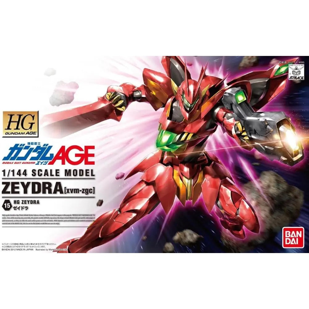 HGAGE #15 Zeydra Gundam Model Kit 1/144