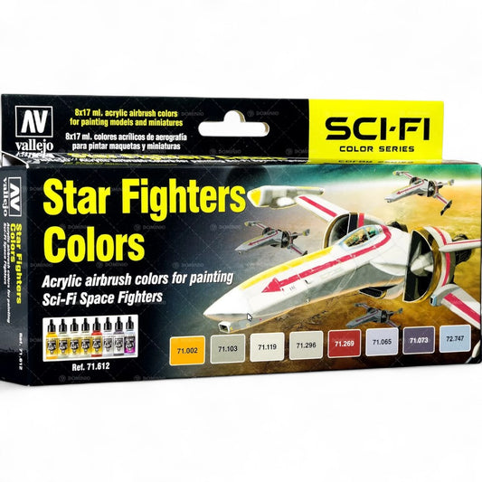 Model Air Set Star Fighters Colors 71612 8 un.