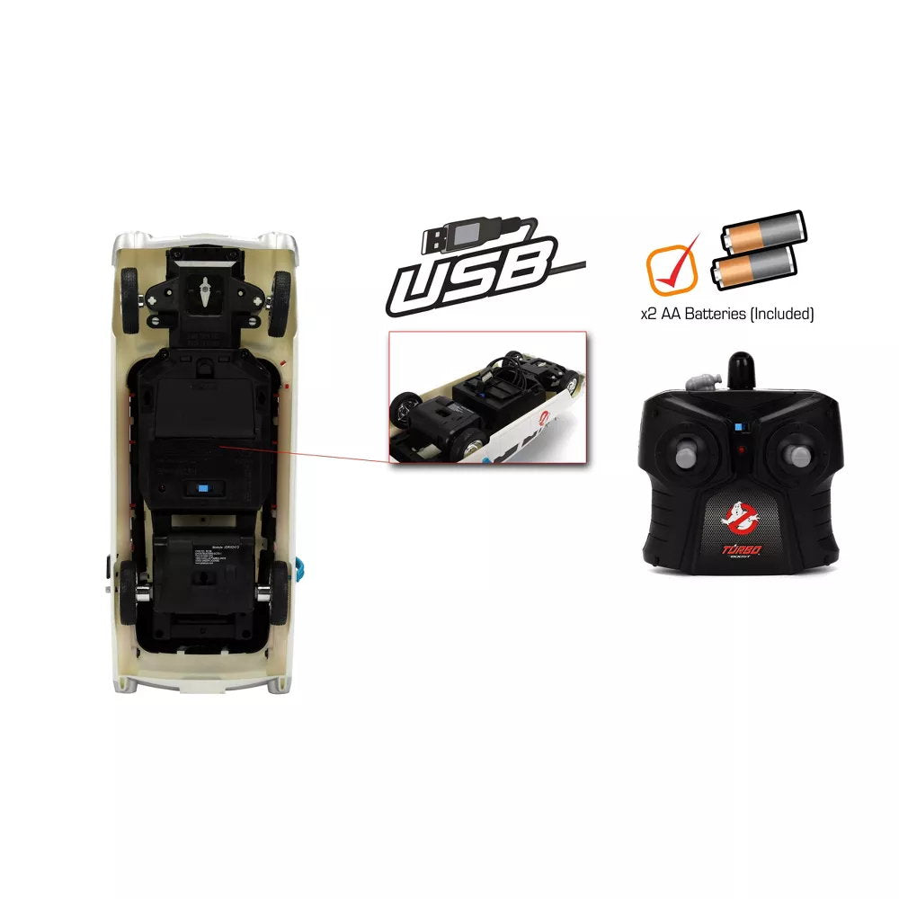 Ghostbusters Ecto-1 R/C Control Remoto 1/16