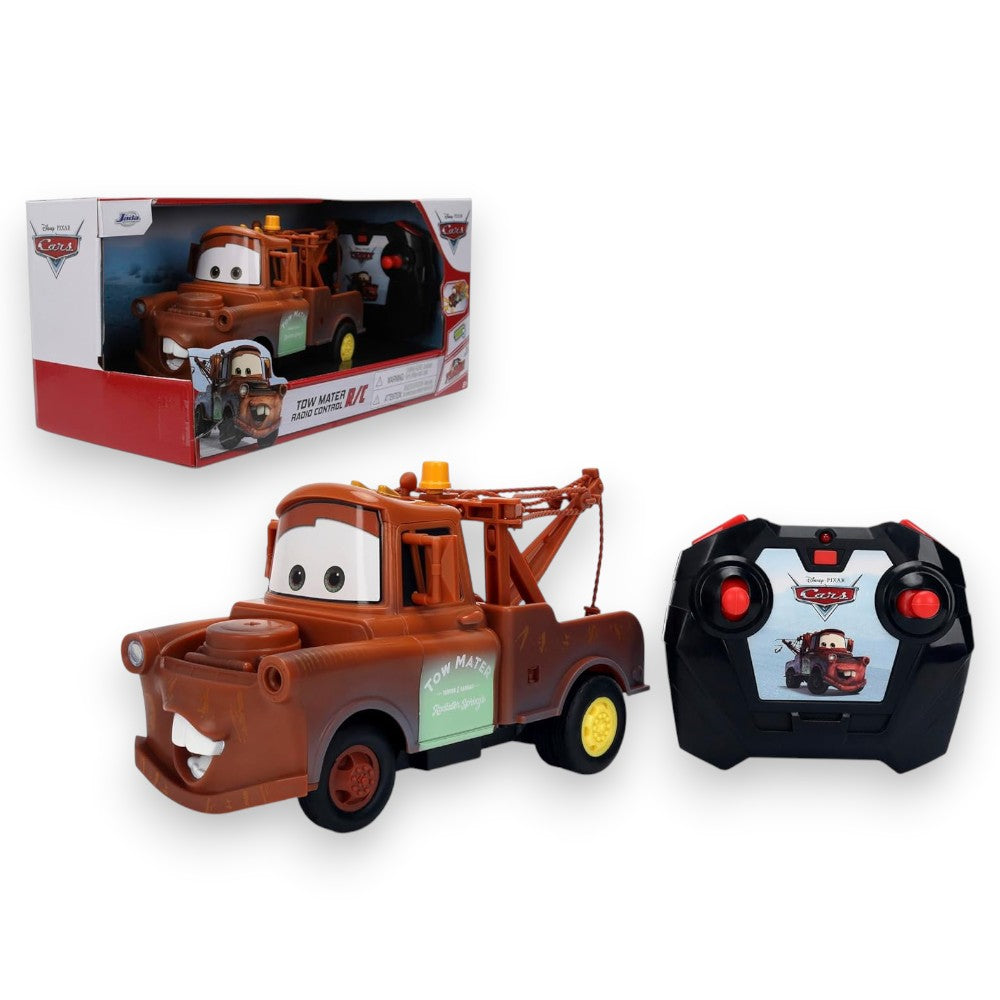 Disney Pixar Cars Tow Mater R/C Control Remoto 1/16