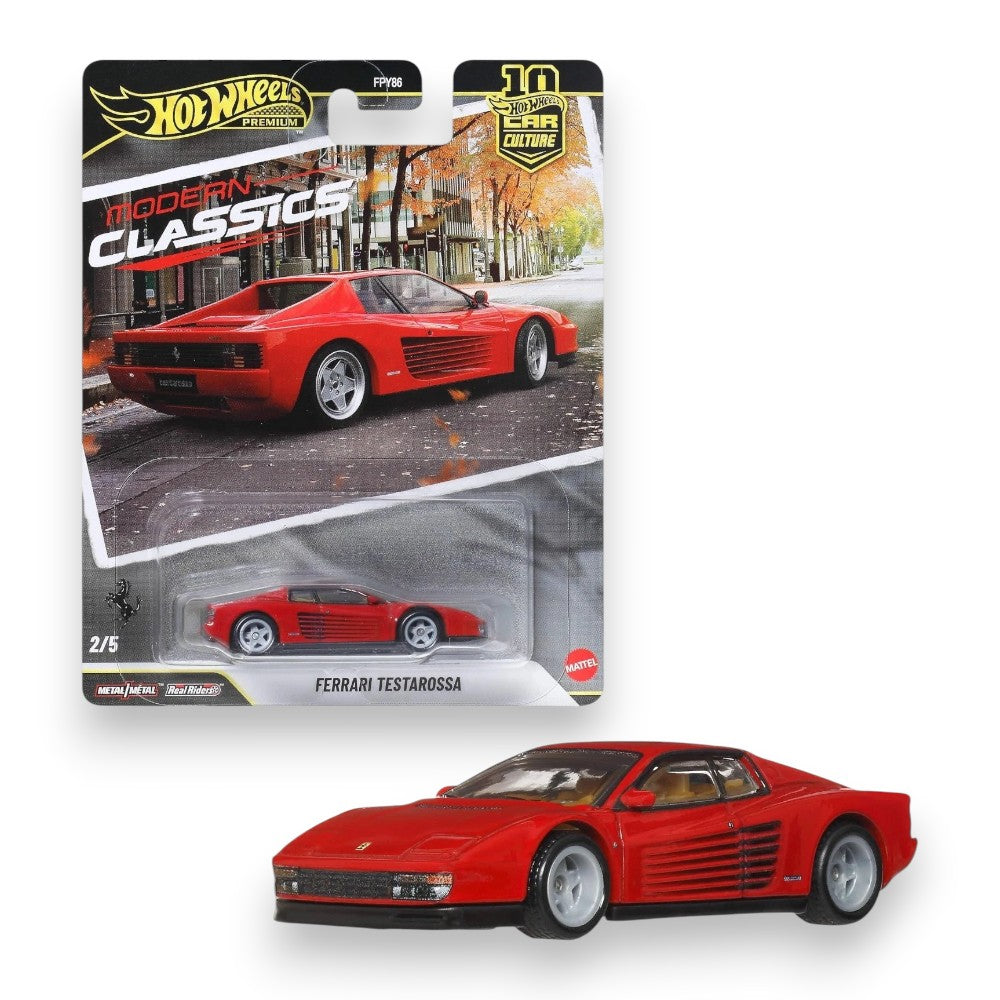 Hot Wheels Car Culture Ferrari Testarossa 1/64