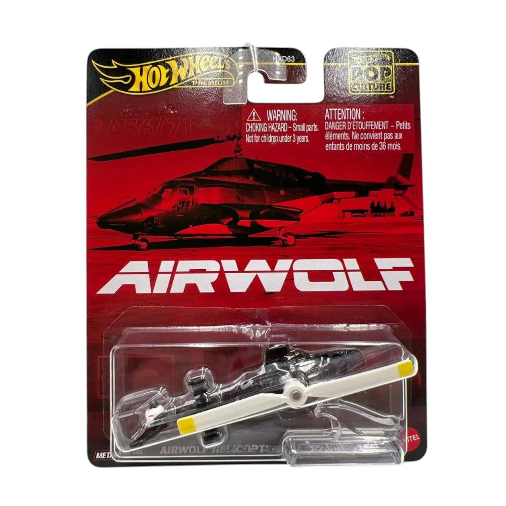 Hot Wheels Pop Culture Airwolf Helicopter 1/64