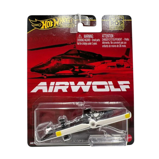 Hot Wheels Pop Culture Airwolf Helicopter 1/64