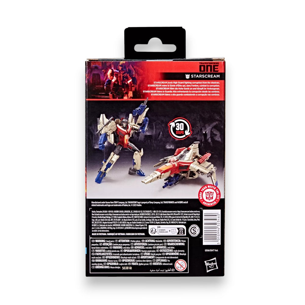 Transformers Studio Series Deluxe Class Transformers One Starscream