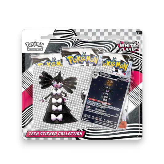 Pokémon TCG Escarlata & Púrpura - White Flare Tech Sticker Collection Español