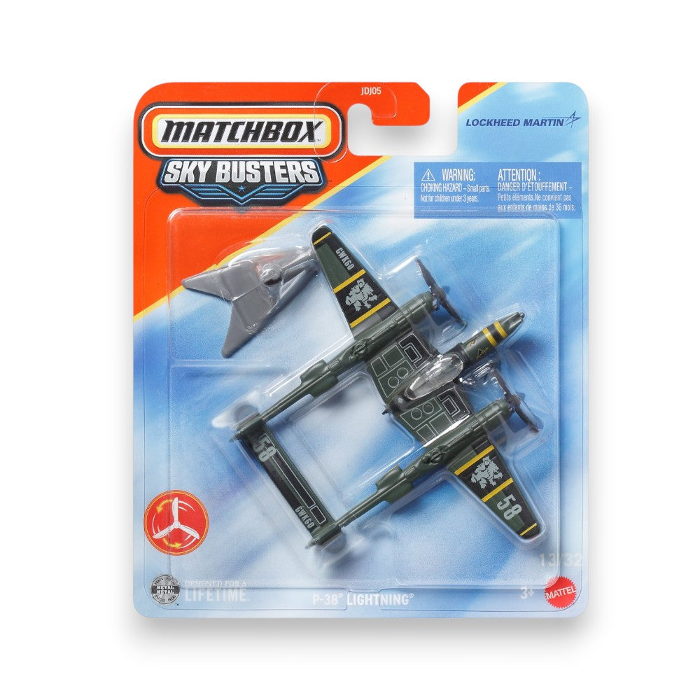 Matchbox Sky Busters P-38 Lightning