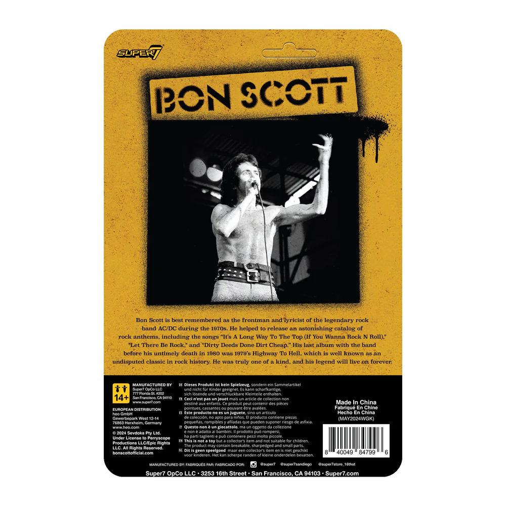 ReAction Bon Scott Leopard Print
