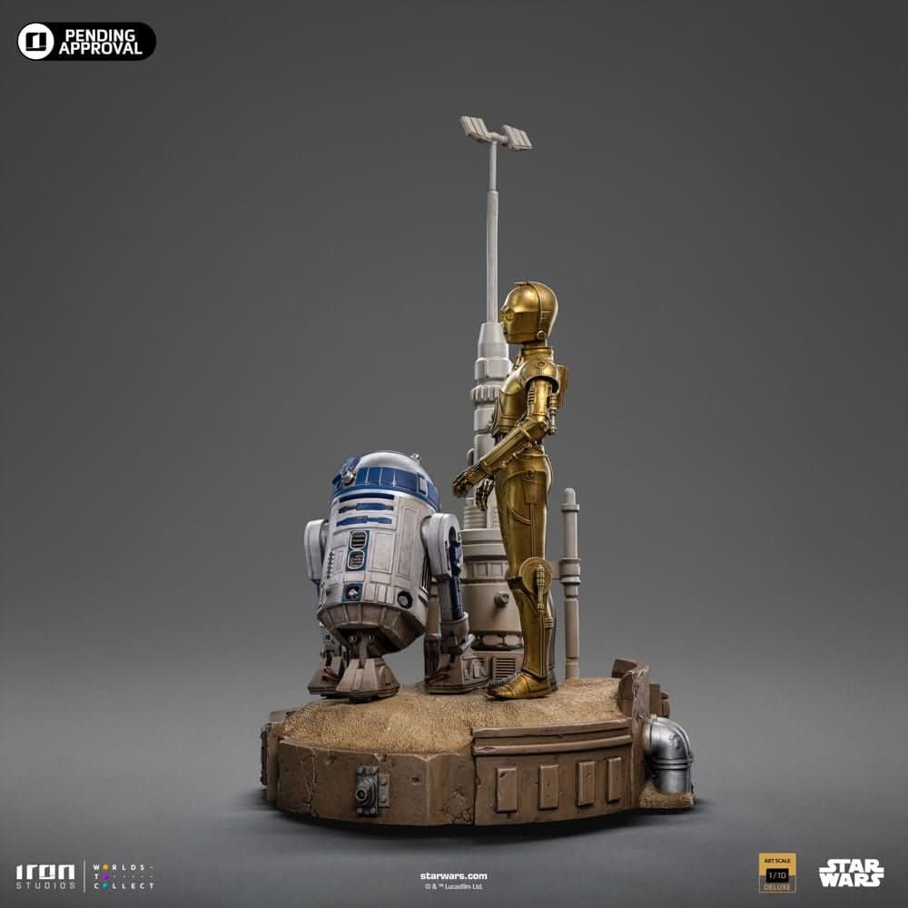 Star Wars C-3PO & R2-D2 Art Scale 1/10