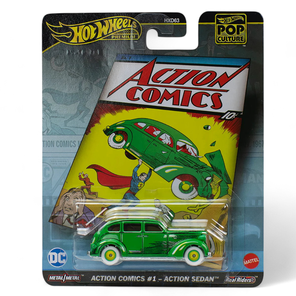 Pop Culture "Action Comics - Superman #1" - Action Sedan 1/64