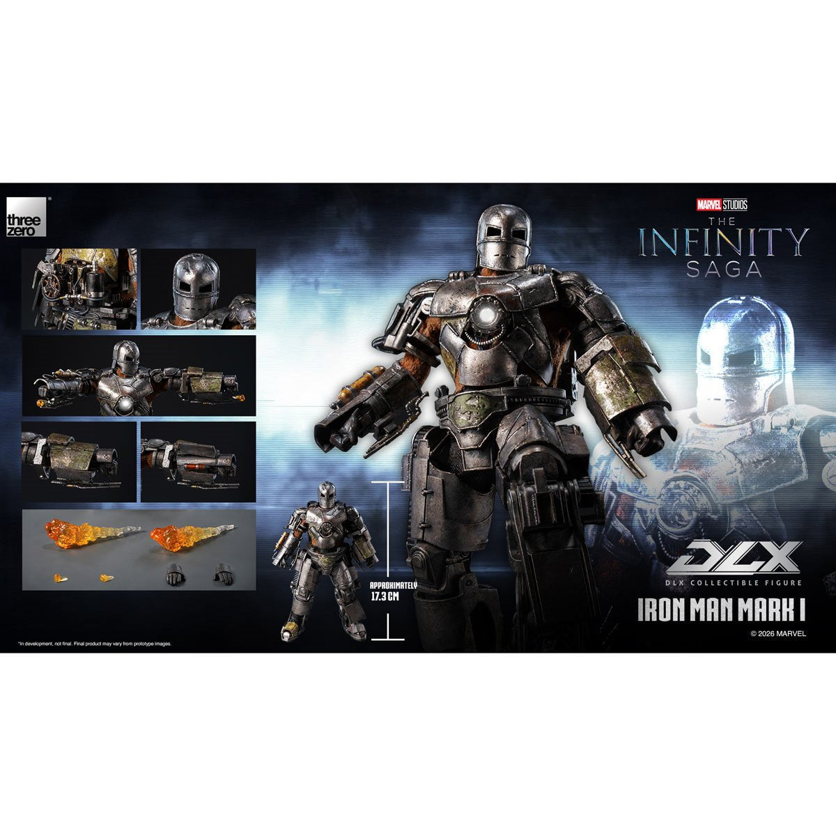 Marvel Studios: The Infinity Saga Iron Man Mark 1 DLX