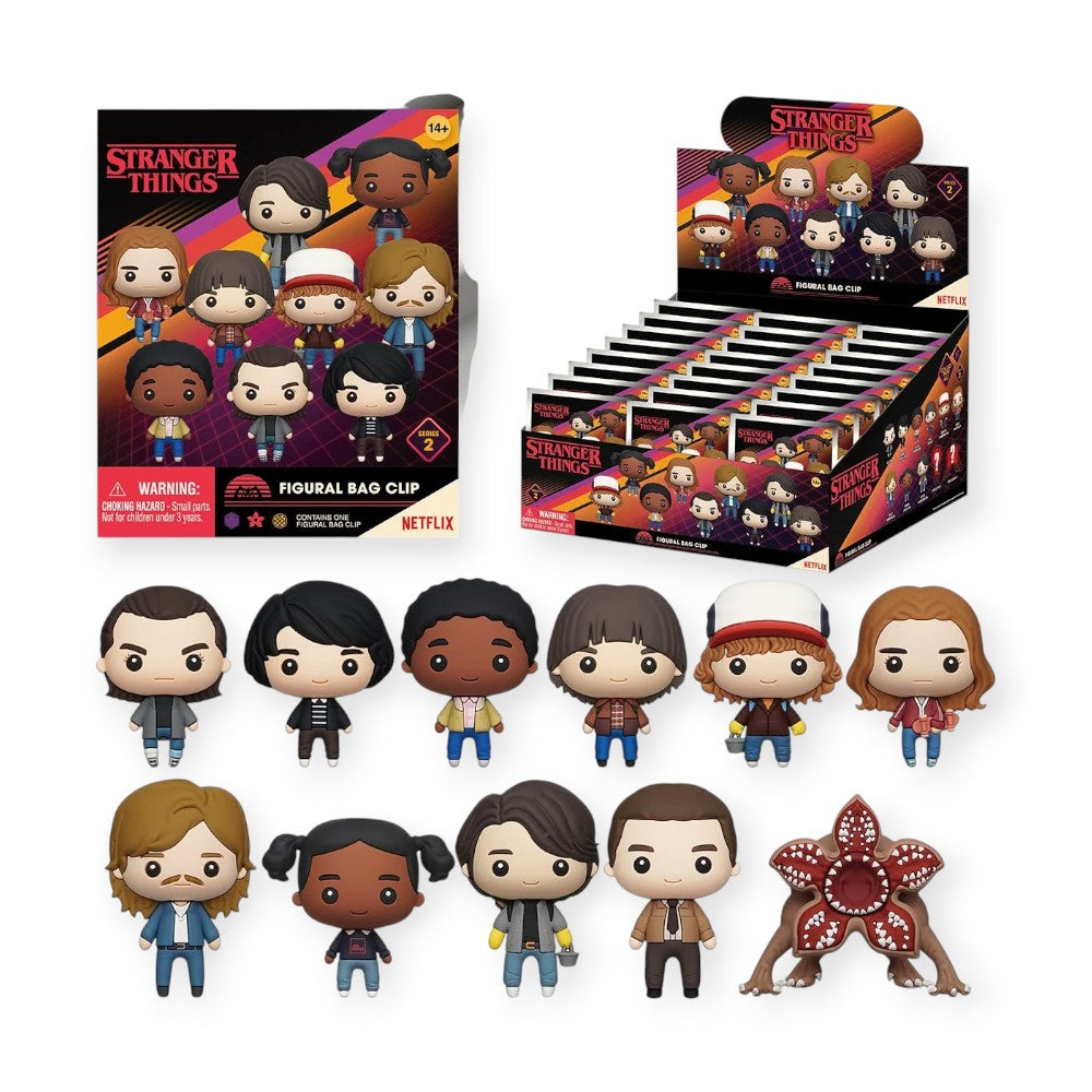 Stranger Things Series 2 3D Foam Bag Clip