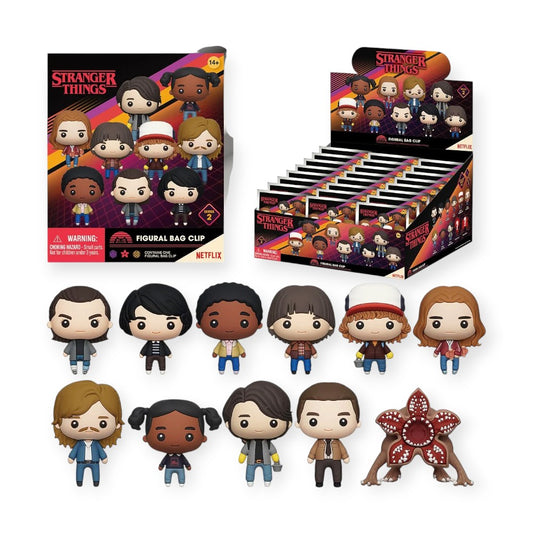 Stranger Things Series 2 3D Foam Bag Clip