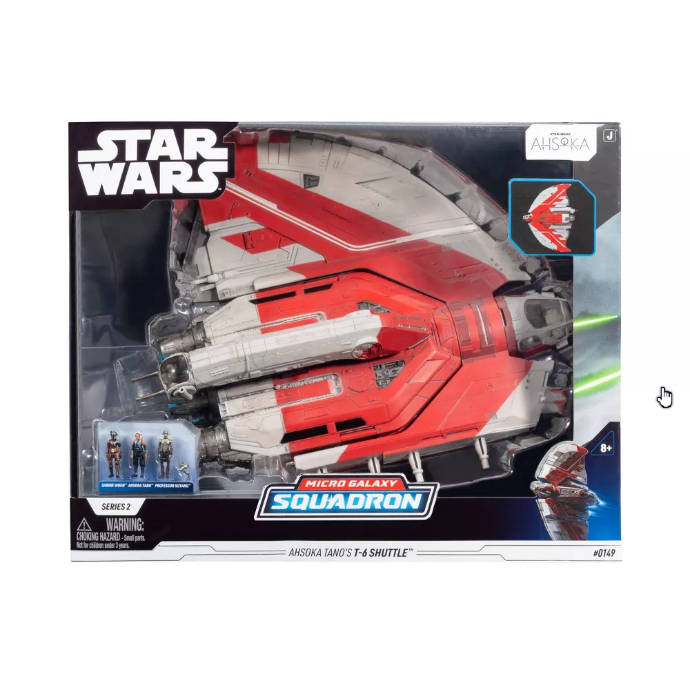 Star Wars Micro Galaxy Squadron Ahsoka Tano's T-6 Shuttle