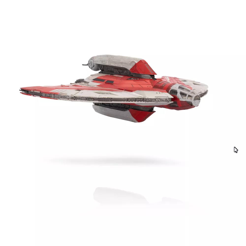 Star Wars Micro Galaxy Squadron Ahsoka Tano's T-6 Shuttle