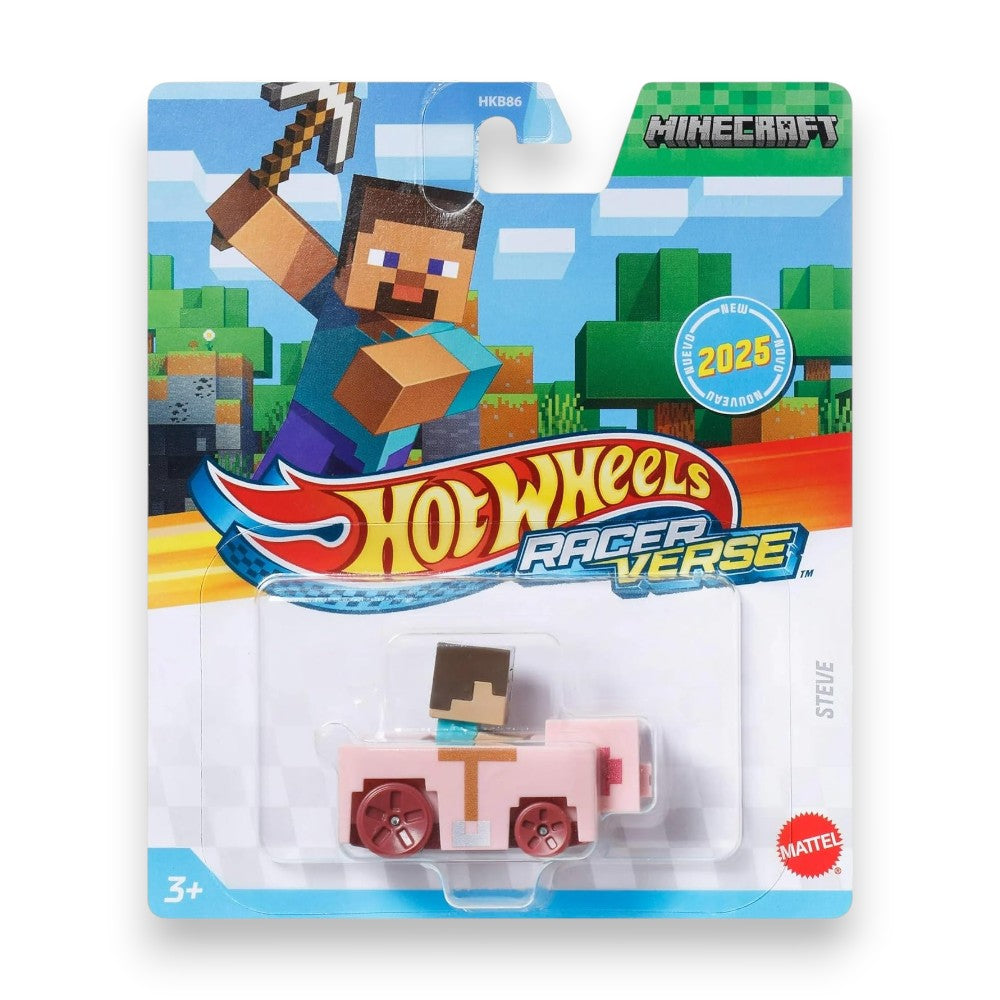 Hot Wheels Racerverse Minecraft Steve 1/64