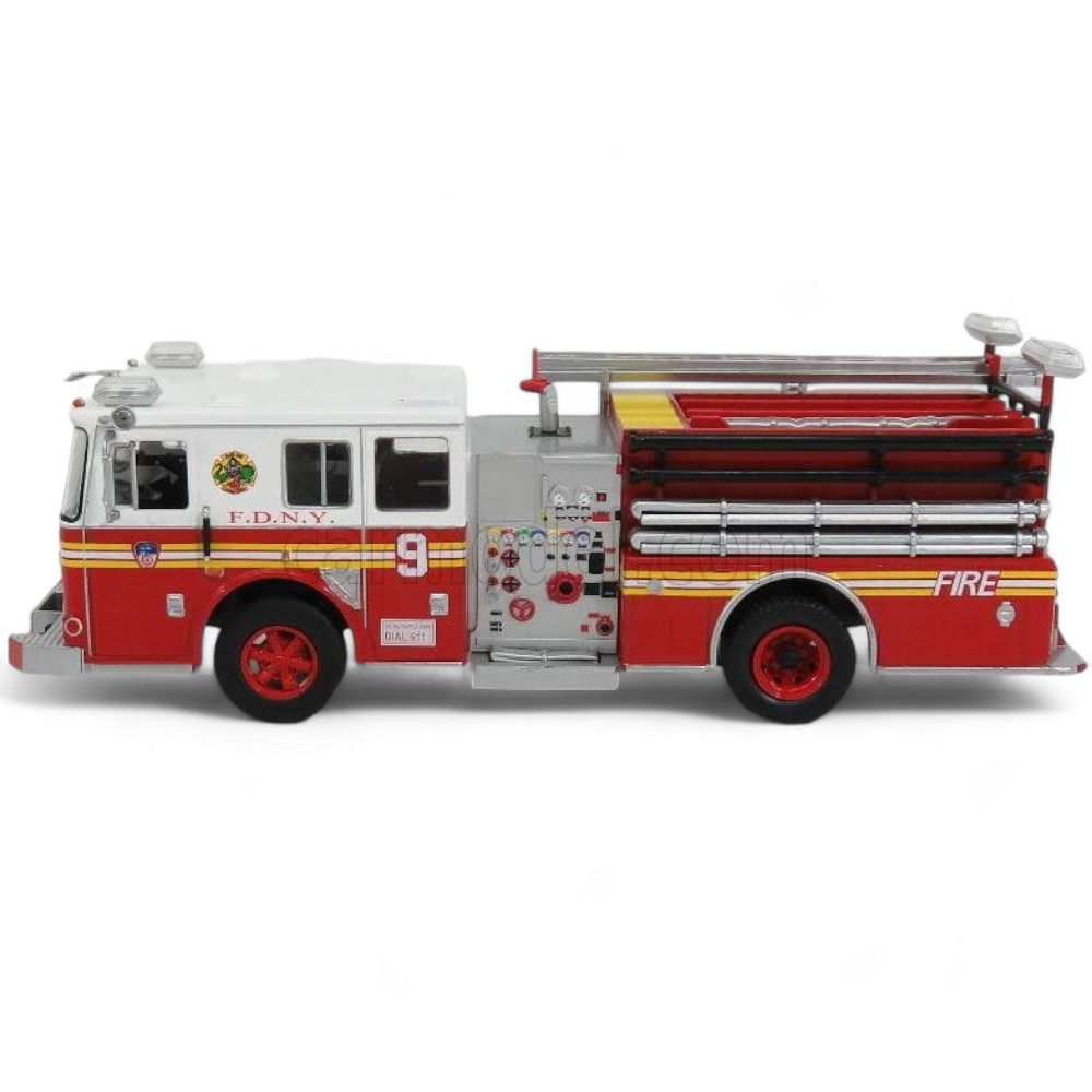 2003 Seagrave Marauder II "FDNY Engine 9 'Dragonfighters' Chinatown" 1/43